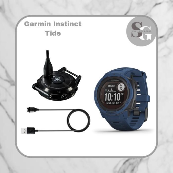 Terbaik Best Quality 100% Original Charger Cable Smart Watch Garmin Instinct Tide Kabel Casan Jam