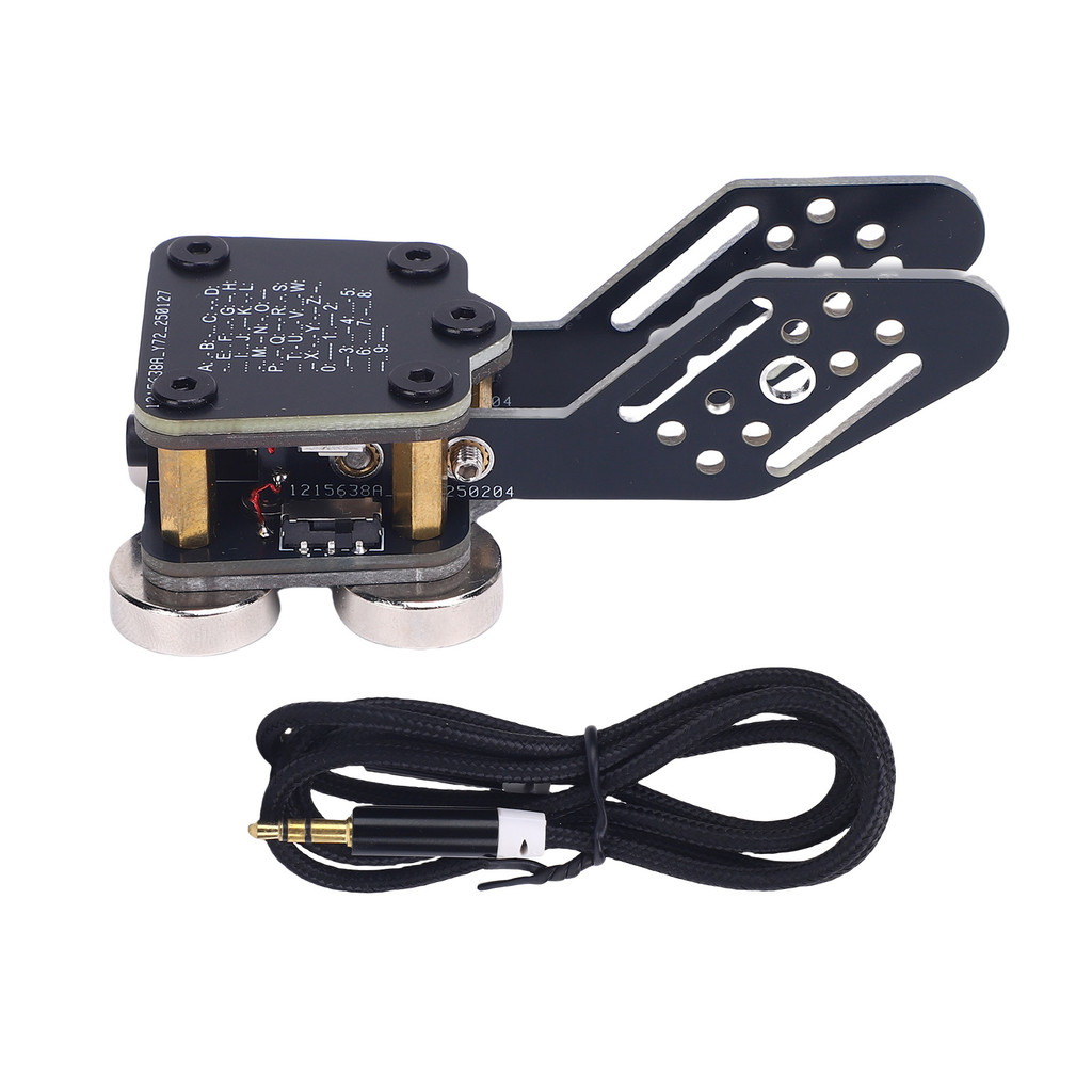 PROMO Mini CW Keyer Automatic Trainer PCB 4 Nd Magnet Bases Double Paddle Automatic Morse Code Key