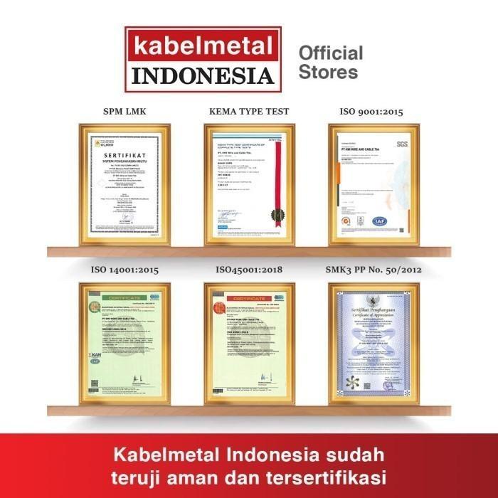 Kabel Nyrgby 3X4 Mm Per Meter Kabelmetal Indonesia - Tanam Bawah Tanah Outdoor Kawat Tembaga Tunggal