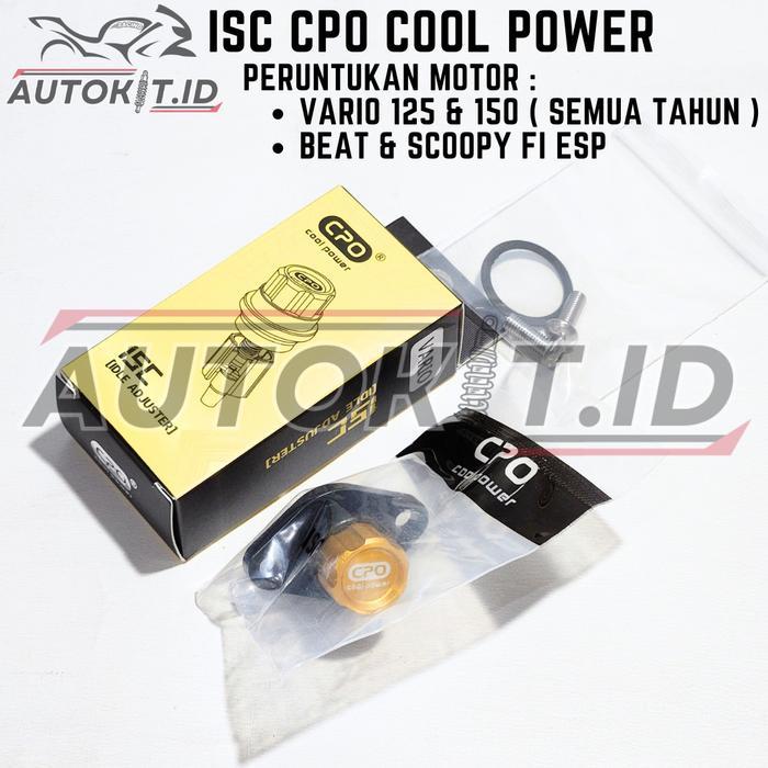 Idle Speed Control / Isc Cpo Cool Power Isc Manual Langsam Vario 125 150, Beat Scoopy Fi Esp, Vario