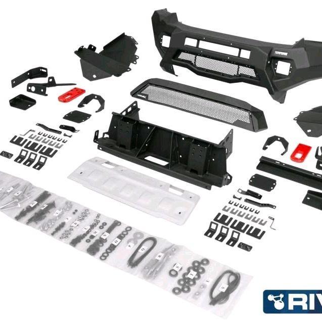 Rival Aluminium Front Bumper for Hilux 2021 Incl Skid Plate Radiator