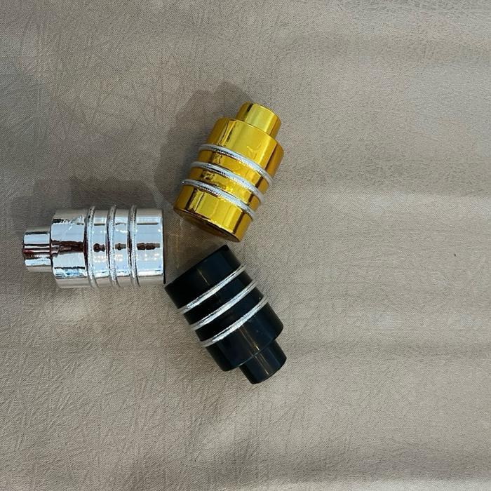 "New" BATANG GORDEN TUTUP MINIMALIS BESI END CUP GALON KUALITAS PREMIUM REL RAIL KORDEN JENDELA