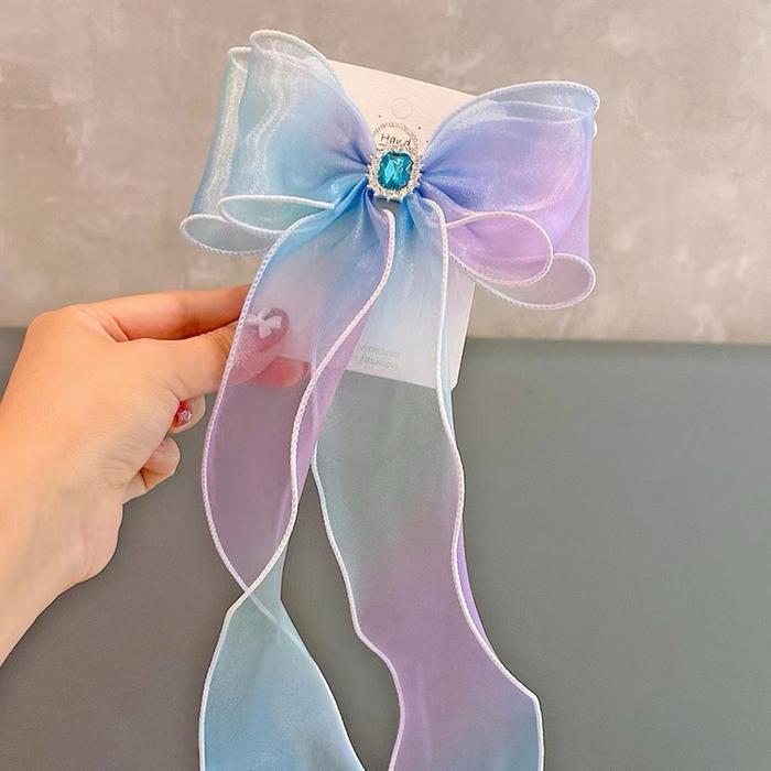 BINBINKIDS JEPITAN RAMBUT FASHION CANTIK ANAK PEREMPUAN RAINBOW MOTIF MAHKOTA