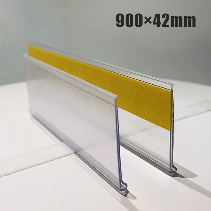 900*42Mm Price Rail / Rail Card Rak Minimarket / Pemegang Label Supermarket