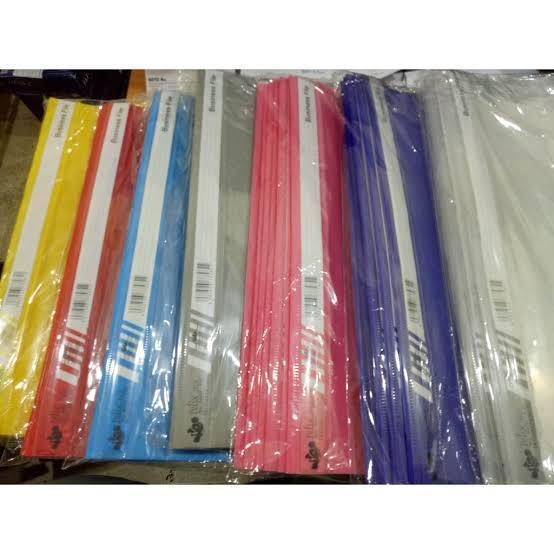 Grosir F4 Felix Business File Map Plastik Snail Fastener