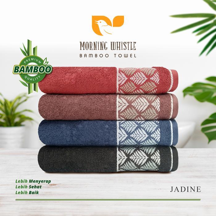 Handuk Morning Whistle Bamboo Jadine Handuk Ukuran 70 X135 Cm