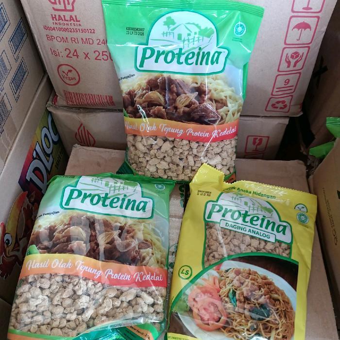 "New" proteina LS/LX protein nabati 250gr/daging vegetarian/tambahan mie ayam