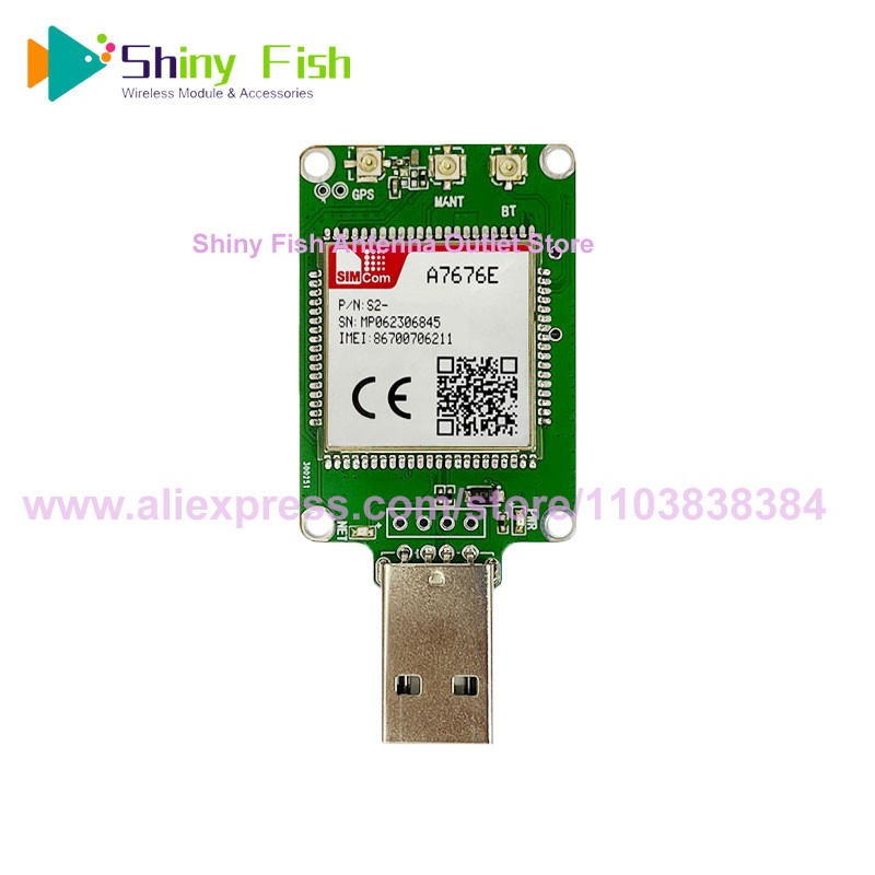 SIMcom A7676E LTE CAT1+2G USB Donlge A7676 LTE cat1 Compatible with SIM7000/SIM7070 series (NB/Cat M