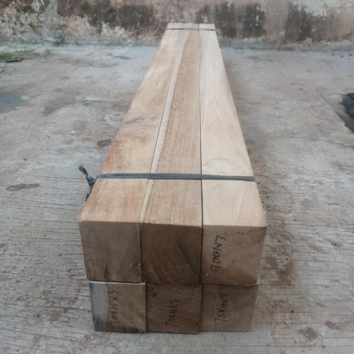 Kaso Kayu Jati Asli 70x4x3cm BISA GOSEND