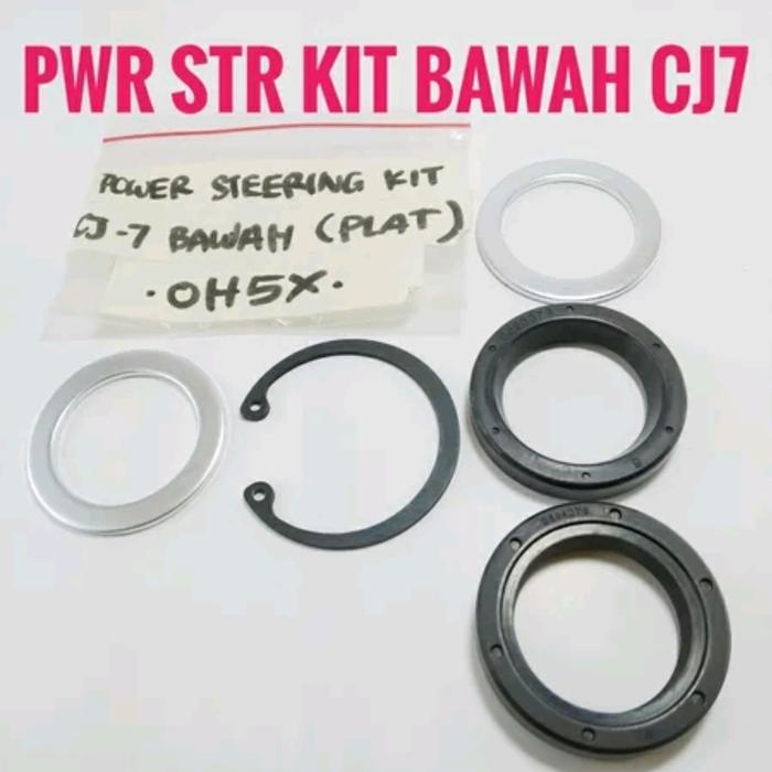 Seal Power Steering Kit Cj7 Bawah Model Plat Repait Kit Power Steering Bawah Cj-7 Model Plat Tebal