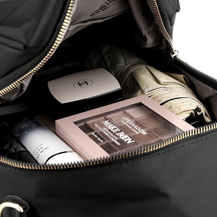 Top TAS RANSEL WANITA - JIMIUER 7166 Orinal Import Wateroof Hitam tas hitam