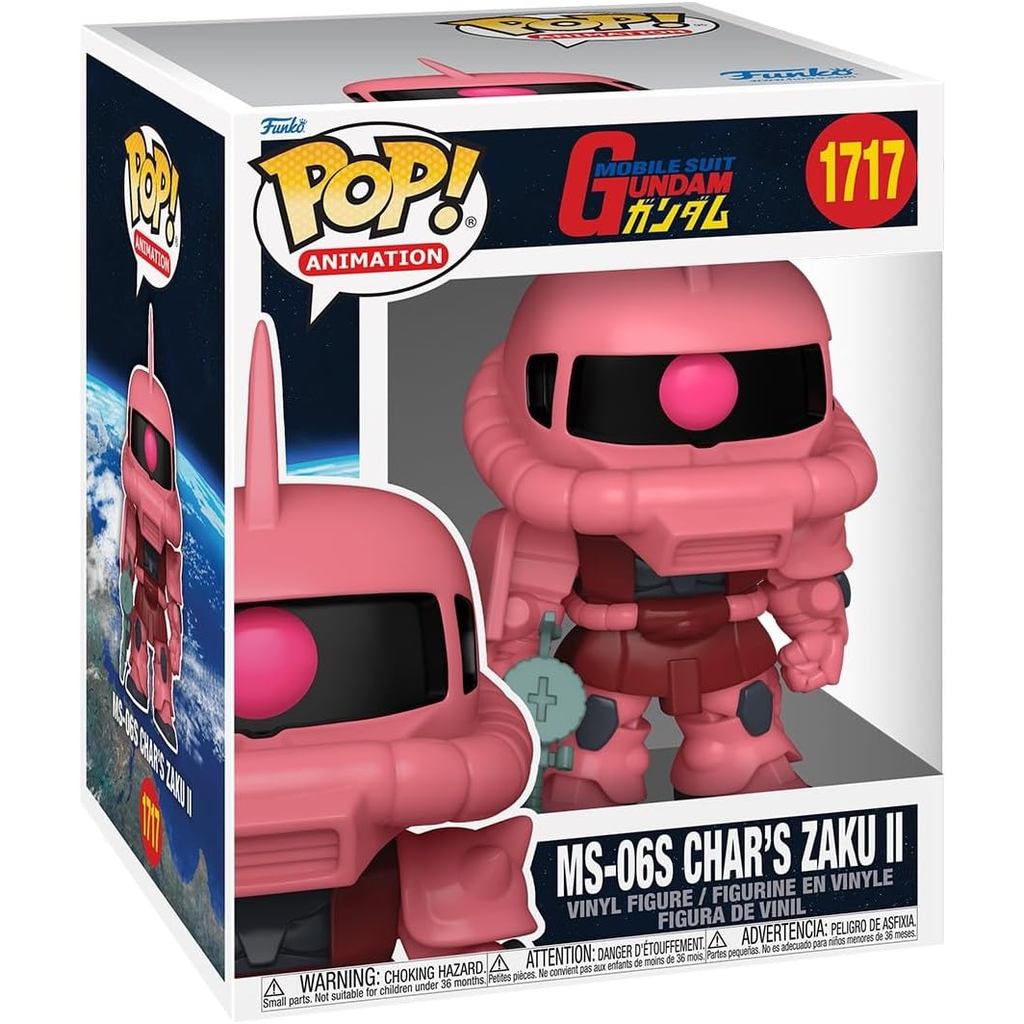 FUNKO POP FIGURE Gundam - MS-06S CHAR'S Chars Zaku Ii Ii - Collectable Vinyl Figure