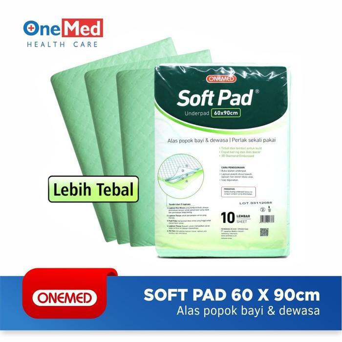 Sale Underpad Softpad Onemed 60X90 Cm Pak Isi 10Pcs