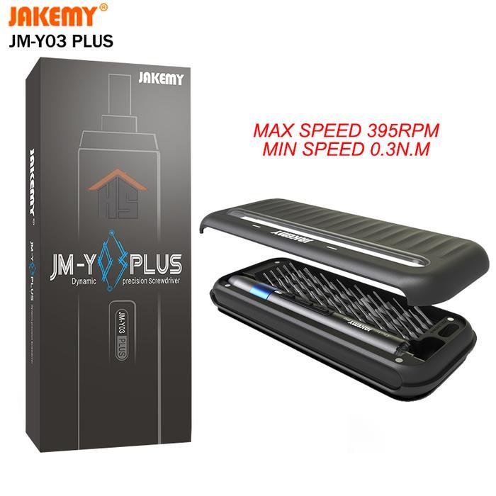 Jakemy JM-Y03 PLUS Obeng Listrik Mini Tanpa Kabel