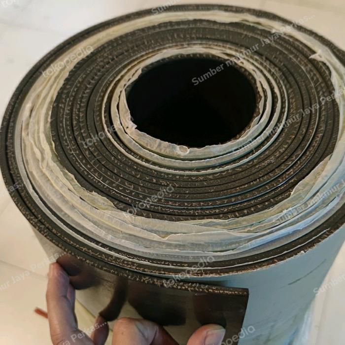 Rubber Sheet Serat Benang ( Karet Lembaran 2ply Serat Benang ) 5mm