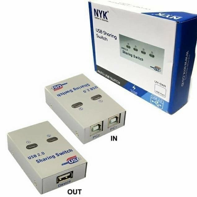 TERMURAH Auto Switch Printer USB 2-Port