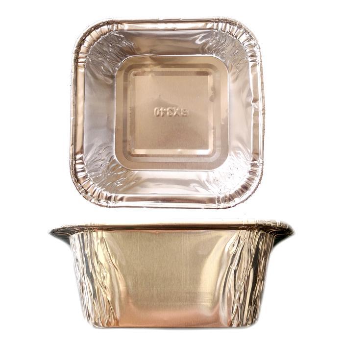 Aluminium Tray Cup Bx-340 - @100Pcs - Aluminium Foil Tray Bx340