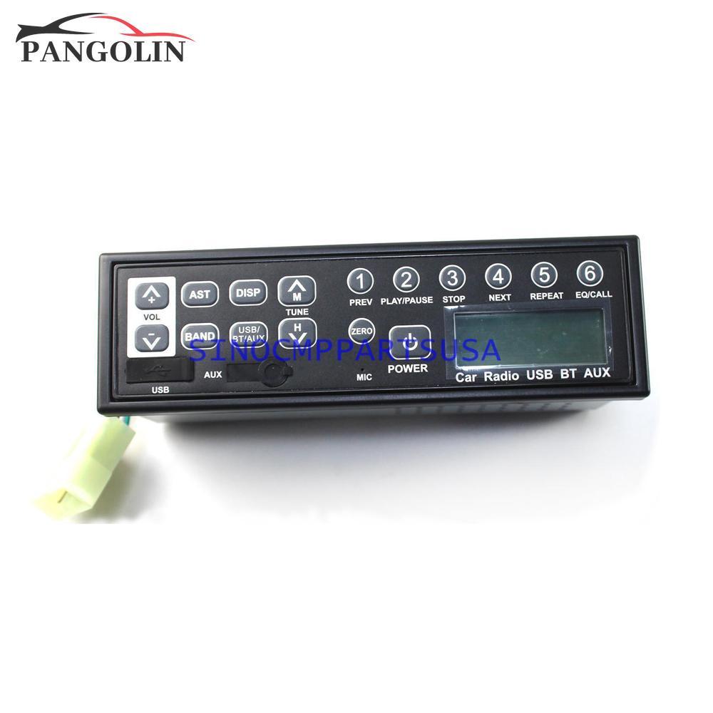 STOK TERBATAS  1pc Car Radio 12-24V AM FM MP3 Player M200 for Hitachi Komatsu Kato Truck Excavator S