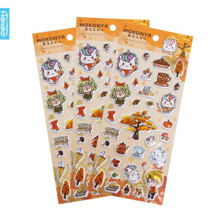 Sale- Mokonya Sparkling Stickers 2350-6145 / Stiker - Adinata