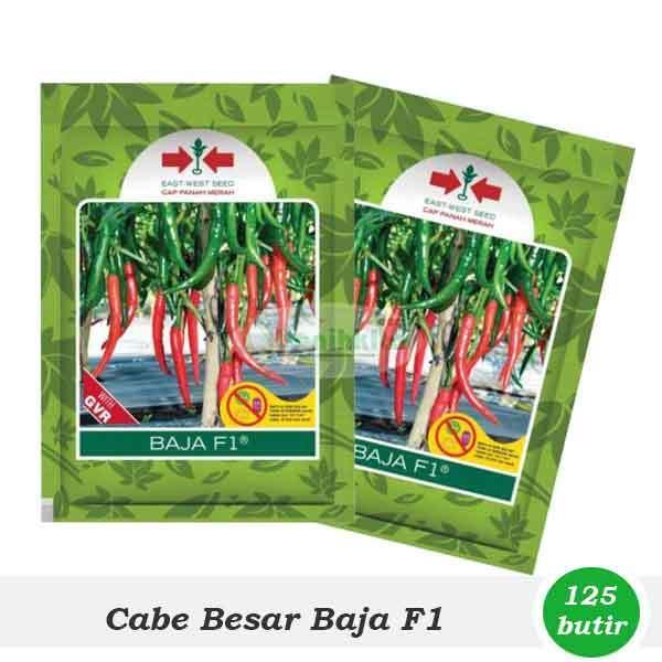 Koralineshop Benih Cabe Besar Baja F1 (Cap Panah Merah)