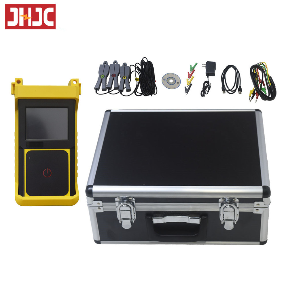 PROMO   Digital  Electricity Inspection Tester Triple Clamp Three Phase Electric Motor Voltammetry V