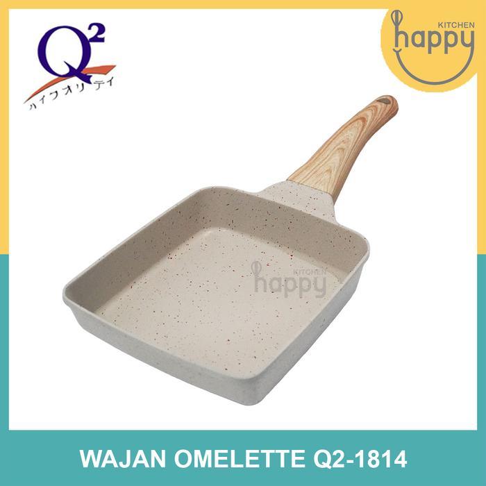 Panci Omelette Tamagoyaki Egg Fry Pan Wajan Telur Anti Lengket Q2-1814 / Q2 1814