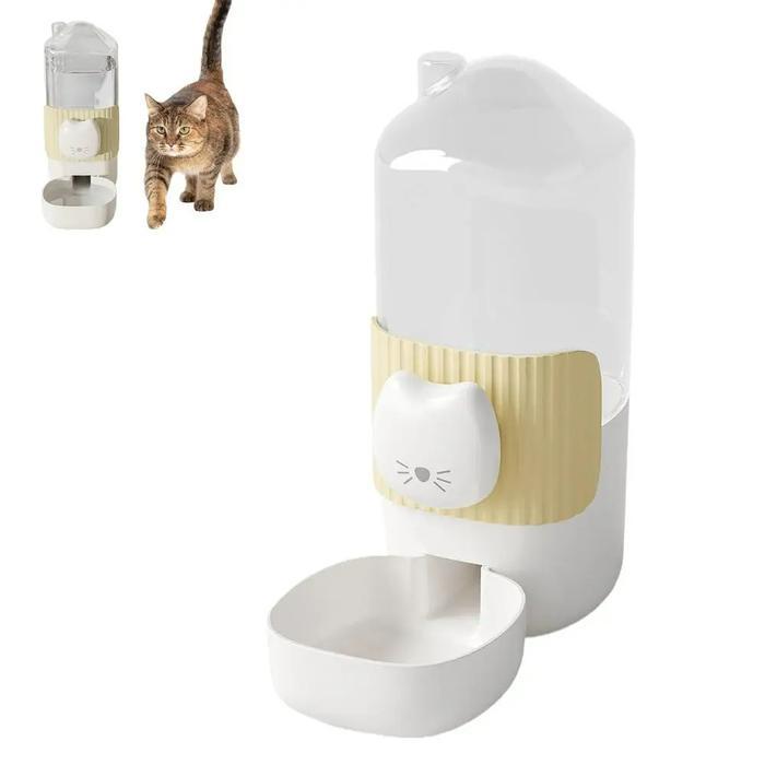 Diki_Diku Pawpediastore Hang Kitty Cage Botol Makan Minum Kucing Gantung Pet Hanging Bottle Cage