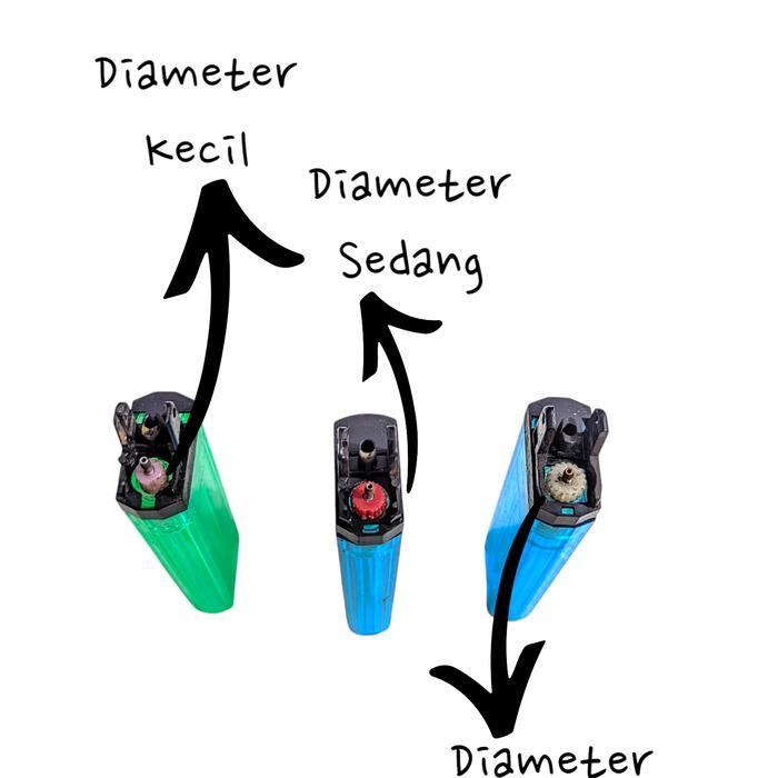 Alat isi ulang korek gas tokai / m2000 dll
