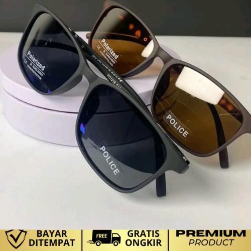 Kacamata Hitam Polarized Police 1216 Pria Wanita
