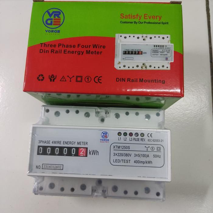 Kwh Meter Xtm1250S 3 Phase / 3P / Kwh Meter 3Phase Analog Fort