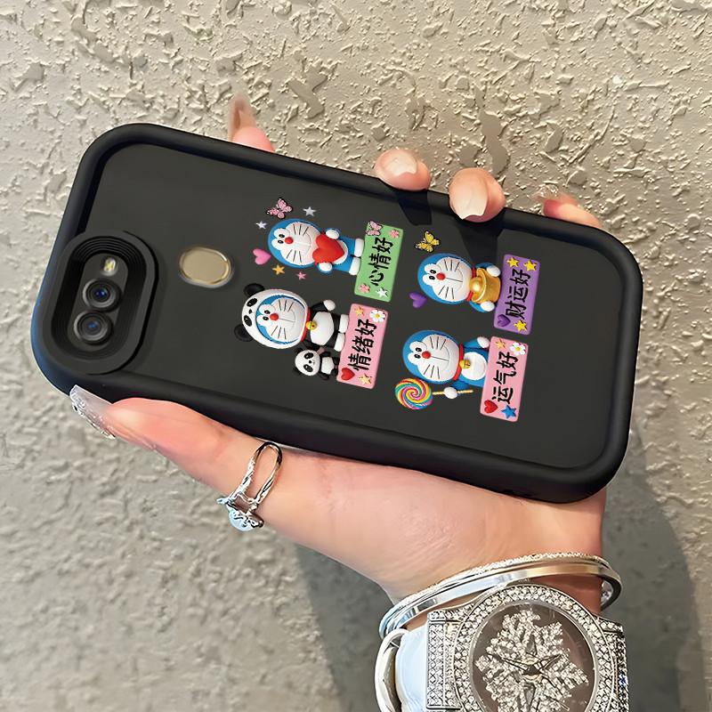 Casing Hp OPPO A7 OPPO A5s OPPO A12 OPPO A12S A11k Case Casing Animasi kartun tangan pola Kasus tang