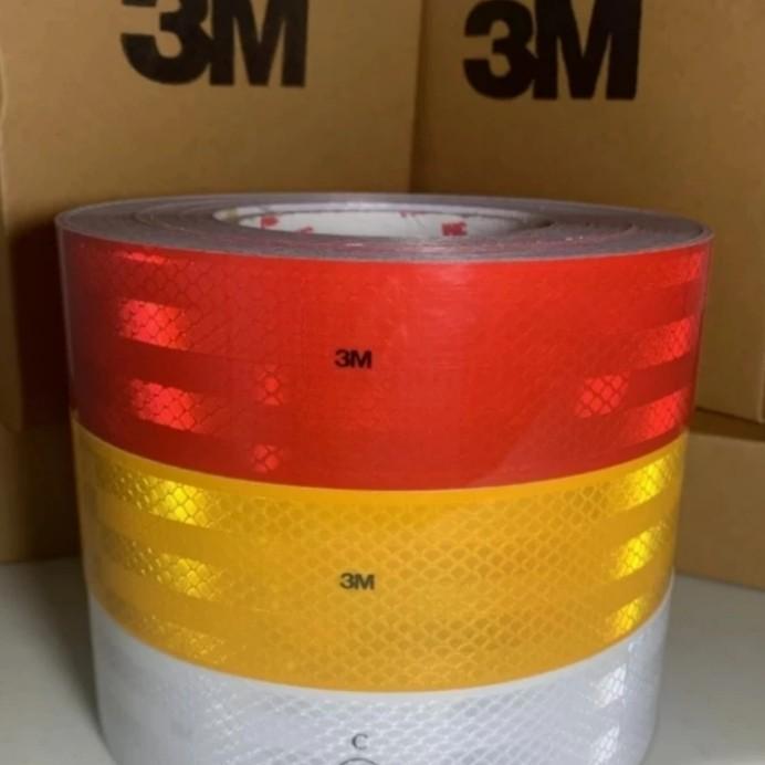 Stiker Reflektor 3M Sticker Uji Kir Dishub Sticker 3M Pemantul Cahaya
