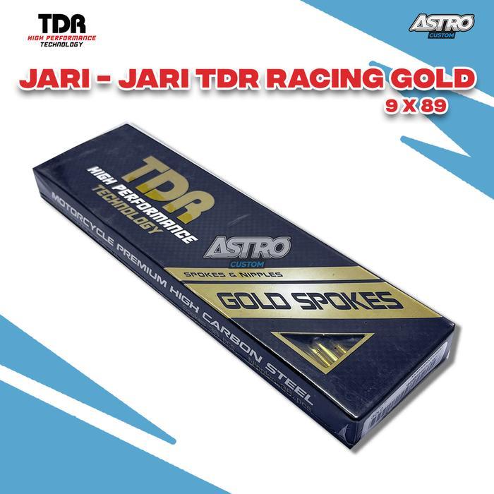 Jari-Jari Tdr Gold Ukuran 172 Motor Honda Bebek Ring 17 Supra 125 Smash Shogun Ruji Velg