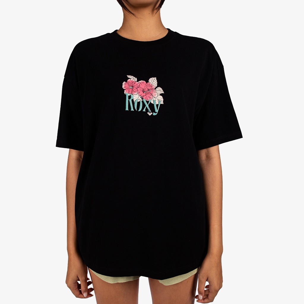 Roxy Womens Lightsun Anthracite T-Shirt