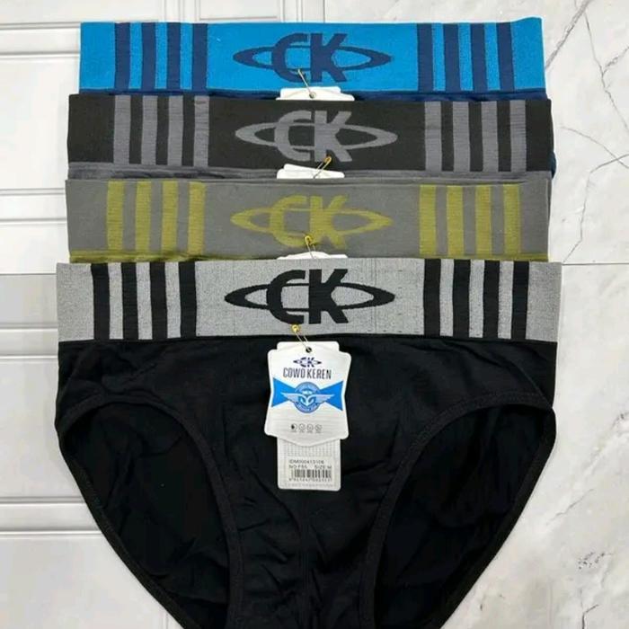 Celana Dalam Pria 3 Pcs Celana Dalam Pria Dewasa Premium Terlaris Import Ck ( Cowok Keren ) Cd Pria