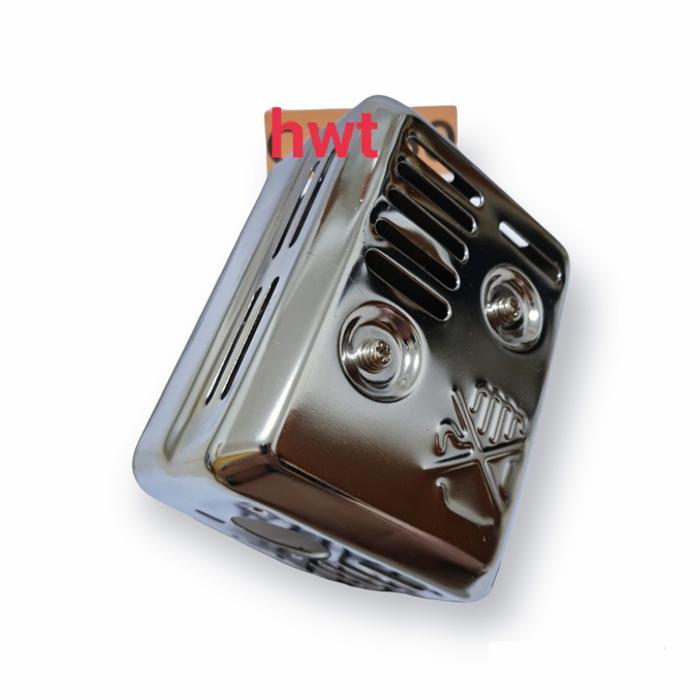Cuci Gudang Knalpot Mesin Penggerak Gx160 Gx200 Chrome Muffler Assy