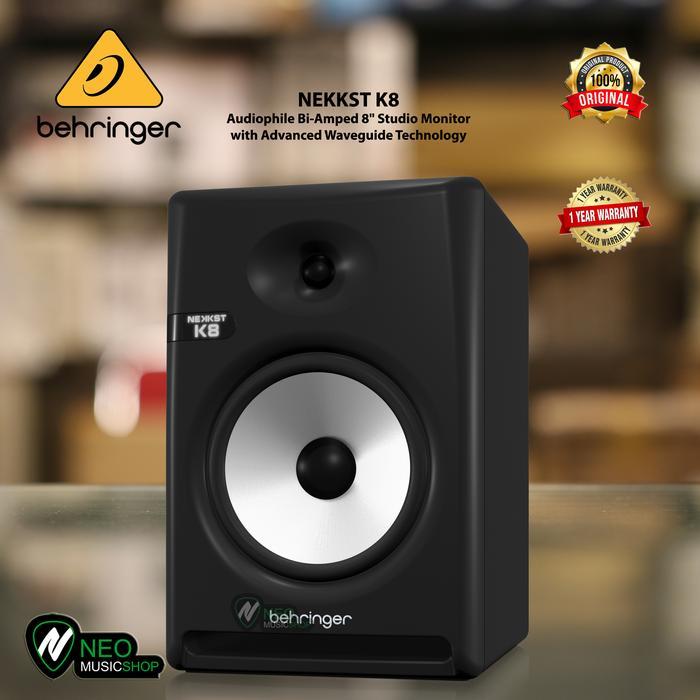 Behringer K8 Bi-Amped 8" 150W Studio Monitor Populer