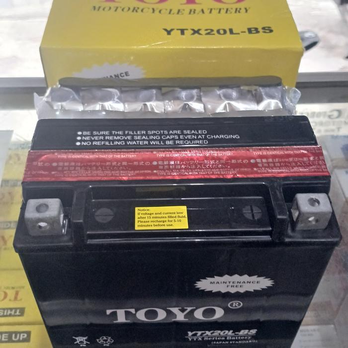 AKI MOTOR TOYO YTX20L-BS