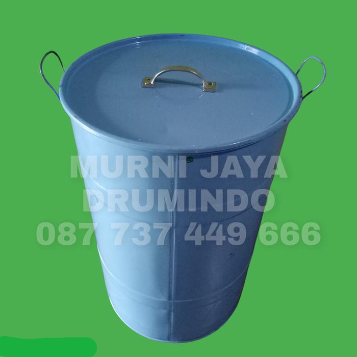 Best Seller Drum Kaleng / Tong Sampah Besi / Drum Besi Bekas 60 Liter Original