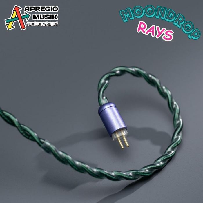 Moondrop Gravity Rays Dynamic + Planar Driver Iem With Type C + Enc Mic Upgrade Dari Moondrop May