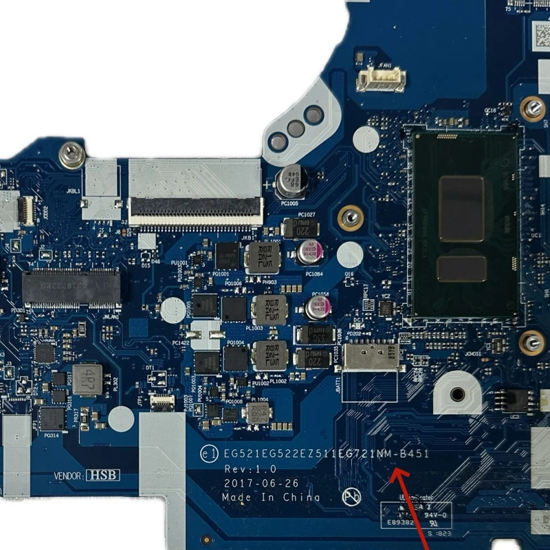 NM-B451 For Lenovo Ideapad 330-14IKB 330-15IKB 330-17IKB Laptop Motherboard With 3867U/I3/I5/I7 CPU