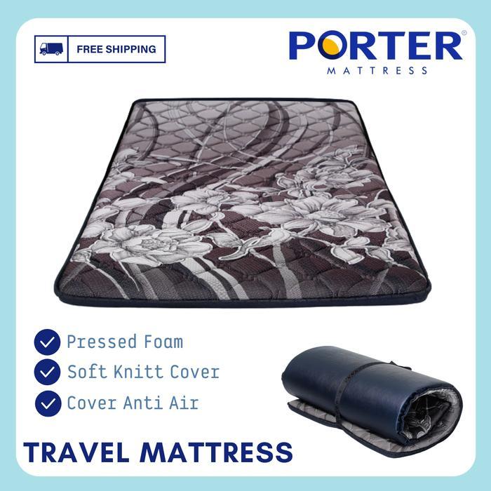 Travel Mattress / Kasur Gulung Rebounded Foam PORTER