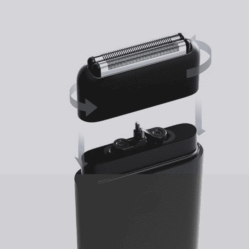 Original Xiaomi Replacement Blade Shaver Head For Xiaomi Electric Shaver Dual Cutter Razor Parts