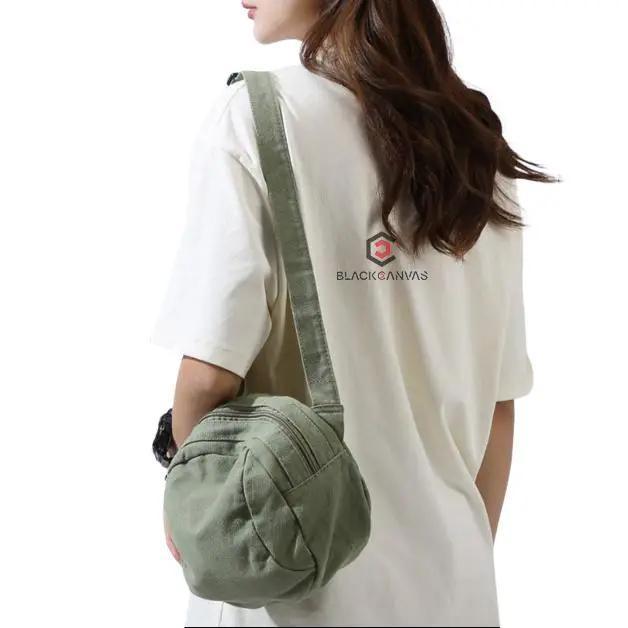 Tas Selempang Pria [Beli Lokal] Tas Selempang Pluto.Id Canvas Premium Tebal