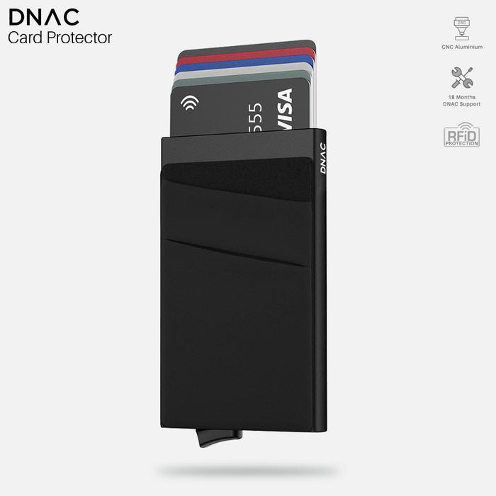 Eiger - Smart Wallet Card Holder Rfid Dompet Kartu Minimalis - Black