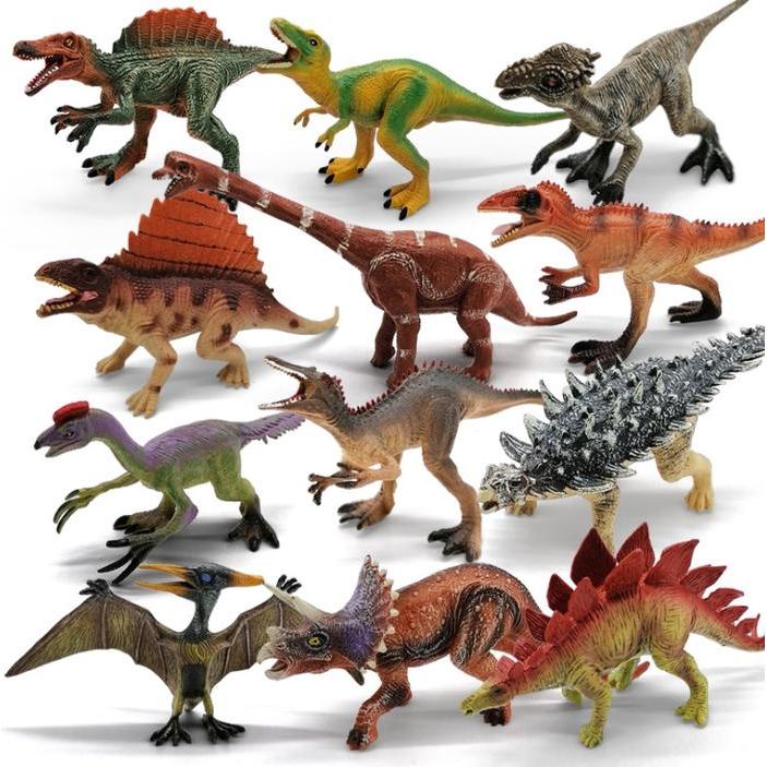Mainan Anak Dinosaurus/Mainan Action Figure Dinosaur Karet /Mainan Dino Trex Toy