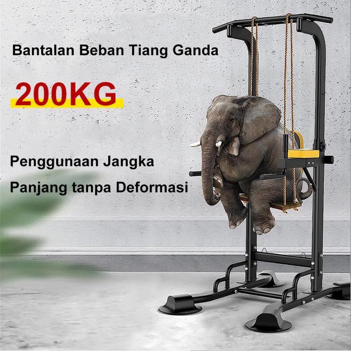 Alat Fitness Pull-Up Multifungsi/ Alat Pull-Up Rumahan/Peralatan Gym