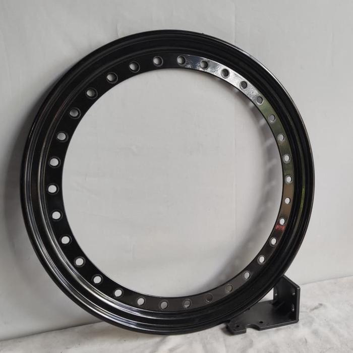 Terlaris Ring Velg Beadlock Besi Ring 16 Hitam ( Ring Pelak Steel R 16 Hitam ) ( Ring Beadlock 16