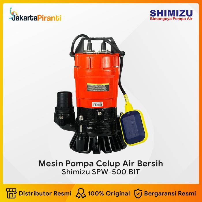 Mesin Pompa Celup Air Bersih Otomatis Shimizu Spw-500 Bit Terbaru 