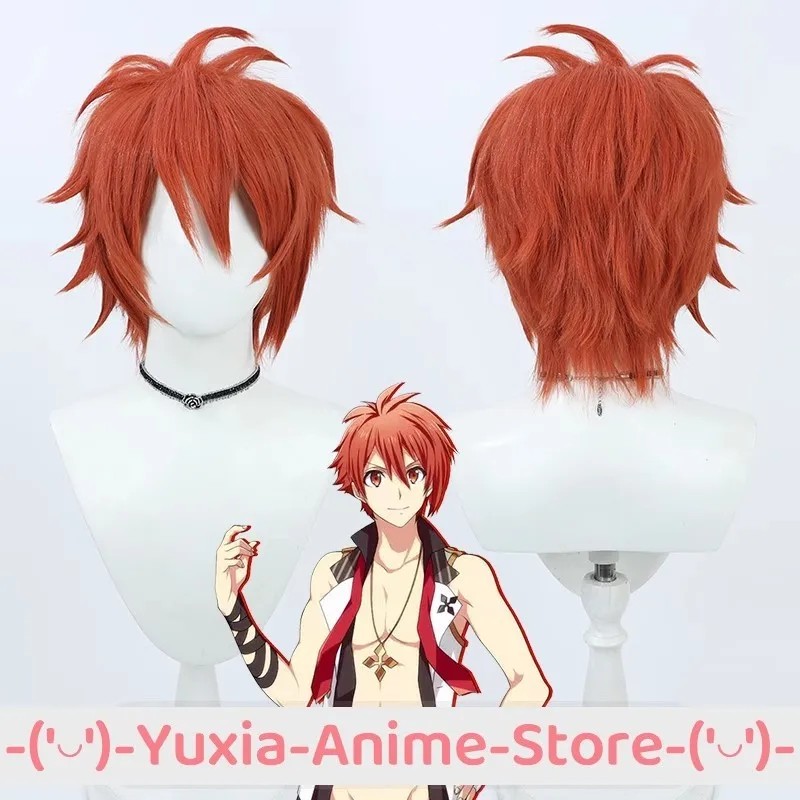 IDOLISH7 NANASE RIKU COSPLAY WIG AND CAP IDOLISH 7 ANIME ROLEPLAY WIGS PARTY COSTUME PROP SYNTHETIC
